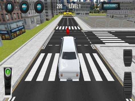 Limousine Car Parking 3D screenshot 2