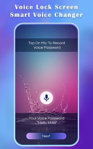 Voice Lock Screen - Smart Voice Changer screenshot 4