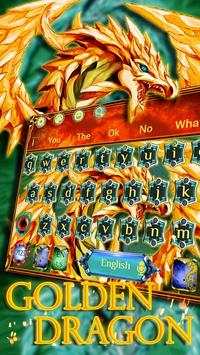 Golden War Dragon Keyboard screenshot 3