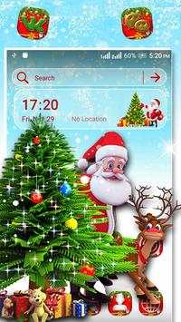 Christmas Santa Tree Launcher Theme screenshot 1