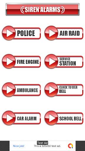 Siren Alarm Lite screenshot 3