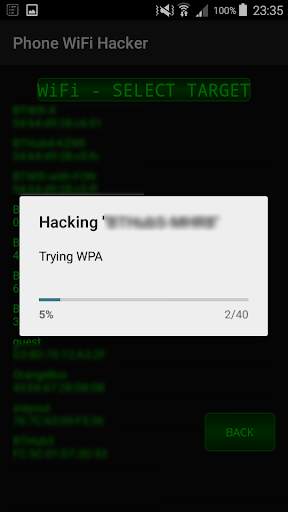 WiFi Hacker Tool Simulator screenshot 1