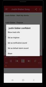 Justin Bieber New Music Free screenshot 8