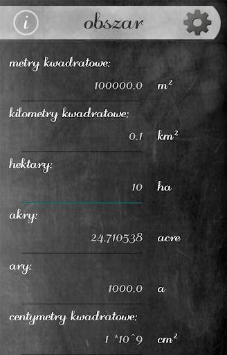 Przelicznik jednostek screenshot 5