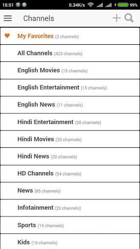 India TV guide - TVwiz screenshot 1