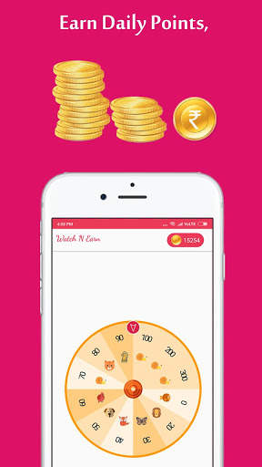 Watch & Earn - Free Rupee स्क्रीनशॉट 2