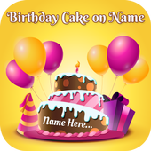 Name On Birthday Cake icon