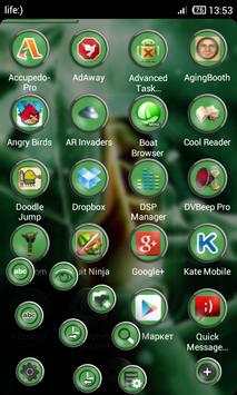 Next Launcher Bio Green Theme screenshot 4