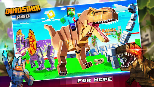 Dinosaur Jurassic Mod Craft screenshot 1