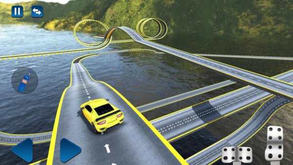 Muscle Car Race: Impossible Tracks Car Racing Game screenshot 1