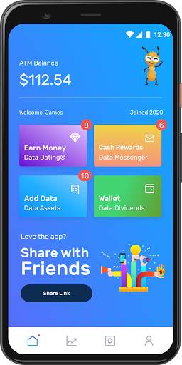 ATM - Earn Money From Your Data स्क्रीनशॉट 1