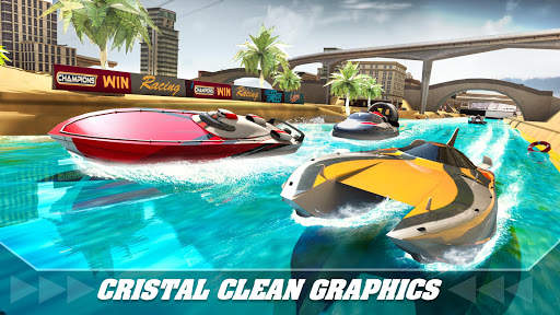 Eau pour bateaux Speed ​​Racing Simulator screenshot 3