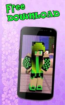 TOP Girls Skins for minecraft screenshot 1