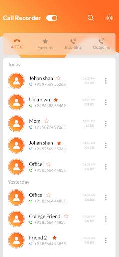 Call Recorder Pro Free screenshot 1