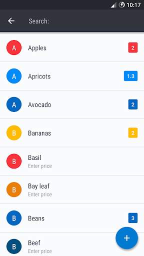 Shopping list screenshot 5