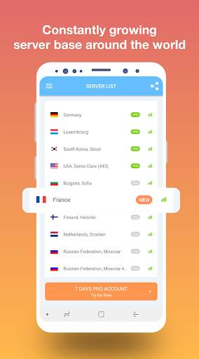 VPN servers in Russia screenshot 4
