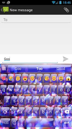 Glass DropsRef Emoji Keyboard 2 تصوير الشاشة