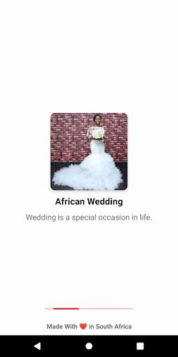 African Wedding Dresses And Wedding Hairstyle screenshot 2