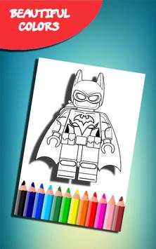 How to color Lego Batman (coloring game) screenshot 3