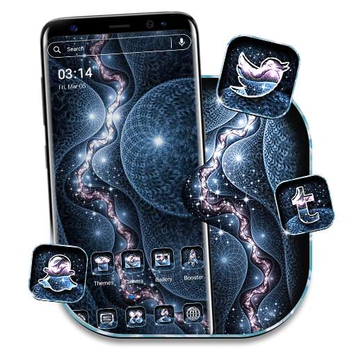 Fractal River Launcher Theme 1.0
