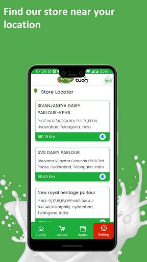 HeritageTUCH-Milk Delivery App screenshot 4