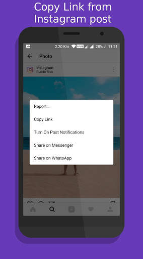 InstaDownloader screenshot 2