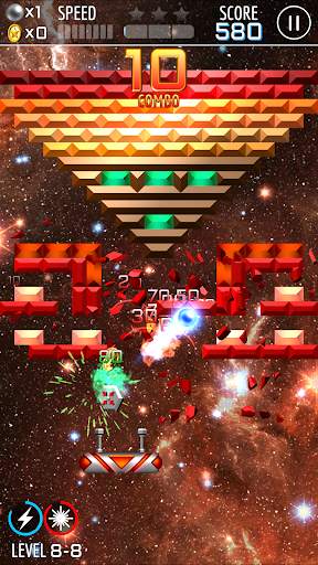 Astroball - Brick Breaker (Ad Free) screenshot 8