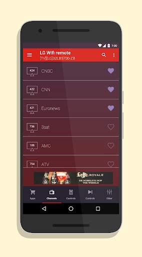 Smart TV Remote for LG SmartTV screenshot 2