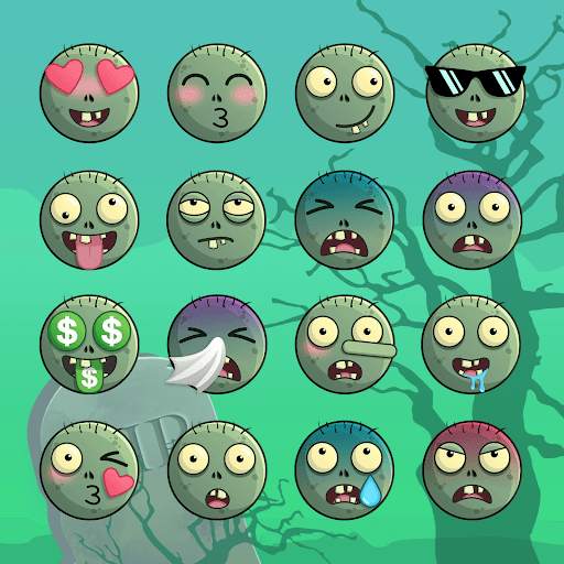 Kiwi keyboard Zombie emoji screenshot 4