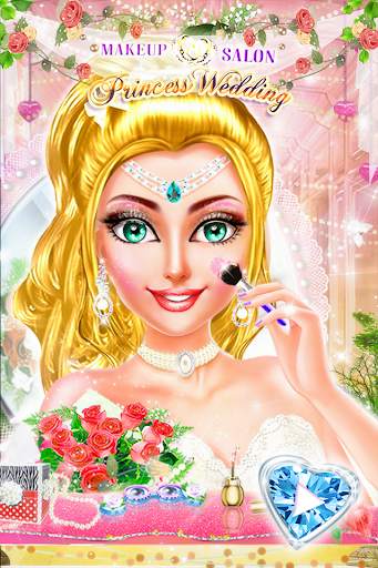 MakeUp Salon Princess Wedding screenshot 5