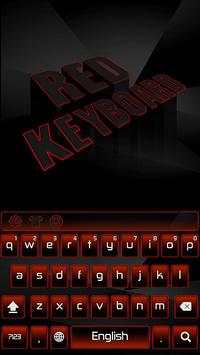 Rote Tastatur screenshot 1