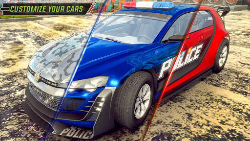 Police Car Parking Mania 3D Simulation screenshot 4