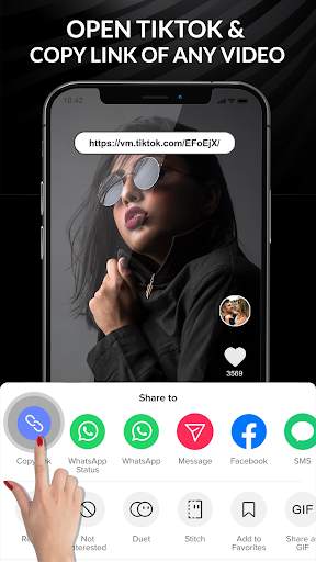 Downloader for TikTok Video Download No WaterMark screenshot 2