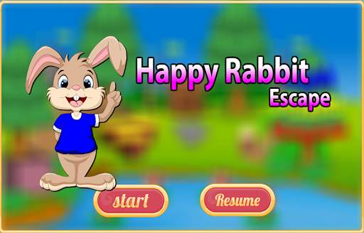 Free New Escape Game 124 Happy Rabbit Escape screenshot 3