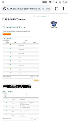 Message and Call Tracker screenshot 3