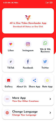 All In One Video Downloader App screenshot 1