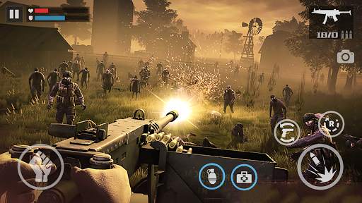 Zombie Shooter-Dead Warfare screenshot 5