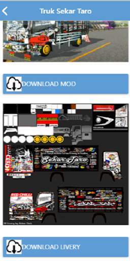 Mod Truck Kapten Oleng Bussid screenshot 3