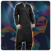 Men Salwar Photo Suit أيقونة