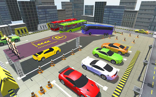 Modern Bus Game Simulator 2020 Luxury Bus Parking screenshot 4