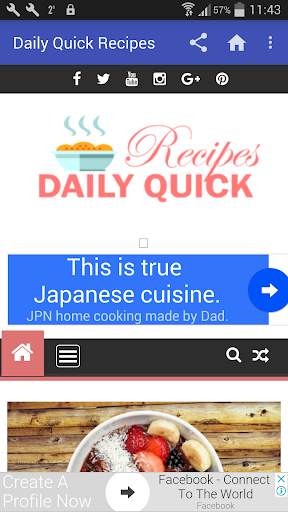 Daily Quick Recipes screenshot 1