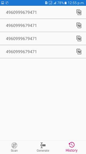 QR Barcode Scanner and Generator screenshot 4