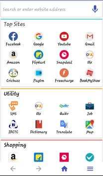 Browser 5G screenshot 1