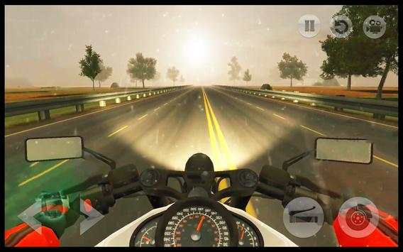 Motorcycle Traffic : 3D Highway Road Rush Racer screenshot 2