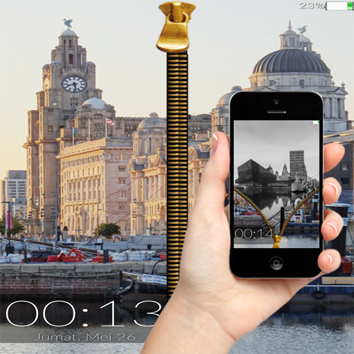 Liverpool Zipper Lock Screen icon