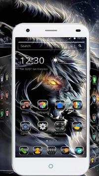 Angry Black Lion Theme screenshot 2