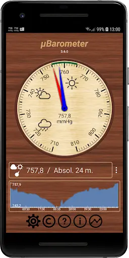 mu Barometer screenshot 2