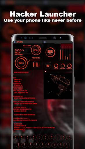 Hacker Launcher Pro screenshot 1