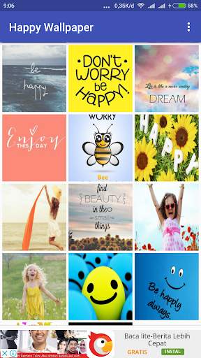 Happy Wallpaper screenshot 2