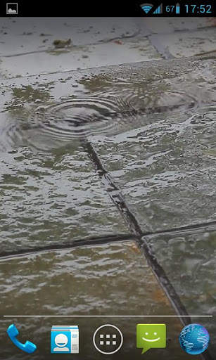 Rain Ripples Live Wallpaper HD screenshot 4